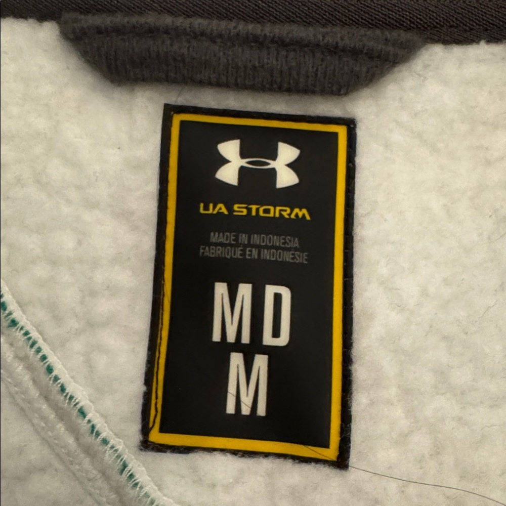 Under Armour Storm Vibrant Green Full-Zip Jacket, sz M - Picture 2 of 15